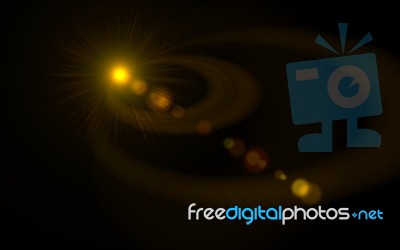 Abstract Global Beautiful Backgrounds Lens Flare Lights Stock Image