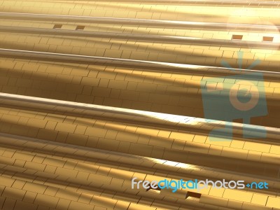 Abstract Golden Structure  Background Stock Image