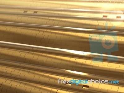 Abstract Golden Structure  Background Stock Image