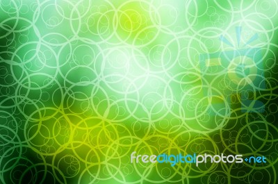 Abstract green round Background Stock Photo