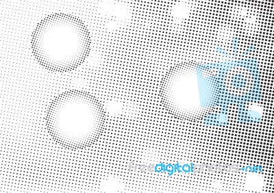 Abstract Halftone Background- Background Stock Image