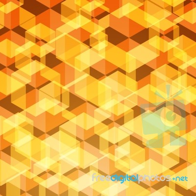 Abstract Hexagon Geometric Background Stock Image