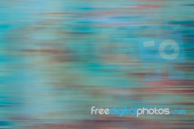 Abstract Horizontal Speed Motion Background With Lines Stock Photo