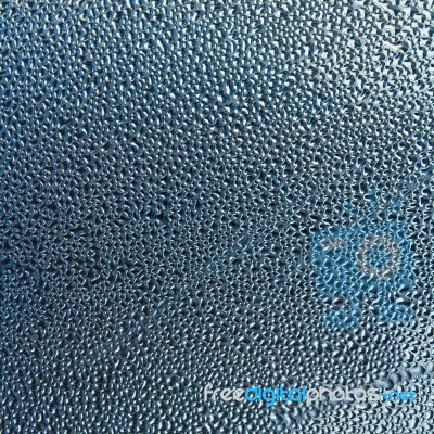 Abstract Image Of Droplets Of Water Stock Photo