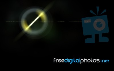 Abstract Image Of Sun Burst Lighting Flare Stock Image