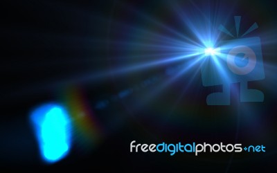 Abstract Lens Flares With Motion Motion Background Stock Image