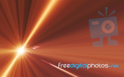 Abstract Light Of Speed Motion On The Space Stock Image