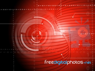 Abstract Lineal Background Means Digital Trendy Wallpaper
 Stock Image