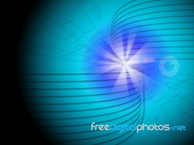 Abstract Lineal Background Means Futuristic Art Design Or Patter… Stock Image