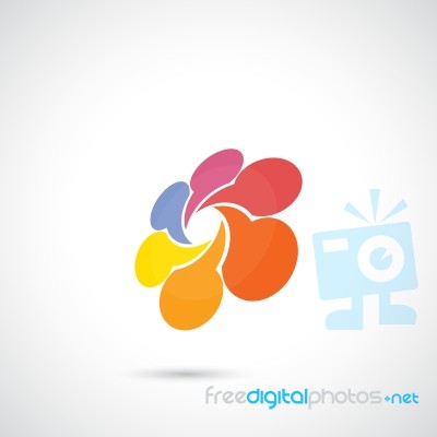 Abstract  Logo Icon Stock Image