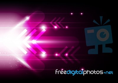 Abstract Movement Arrow Background Stock Image