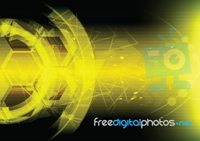 Abstract Movement Background Stock Image