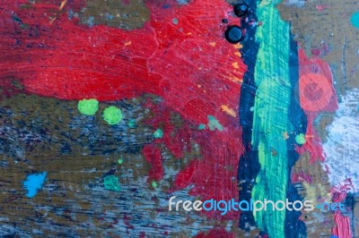 Abstract Multicolored Background Stock Photo