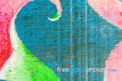 Abstract Multicolored Background Stock Photo