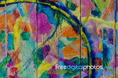 Abstract Multicolored Background Stock Photo