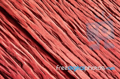 Abstract Of Wood In Red Background Stock Photo