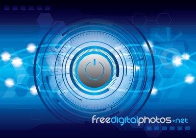 Abstract Online Background  Illustration Stock Image