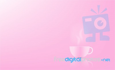 Abstract Pink Background Gradient And Effect Stock Image