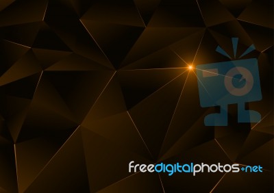 Abstract Polygonal Mosaic  Illustration Background Stock Image