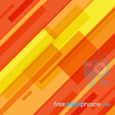 Abstract Red And Yellow Lines Technology Motion Background Stock Image