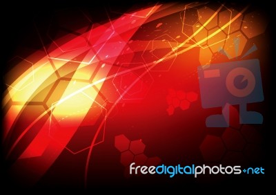 Abstract Science Background Stock Image