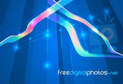 Abstract Shape Stock Image