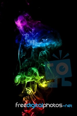 Abstract Smoke Stock Photo