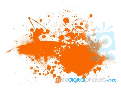 Abstract Splash Stock Image