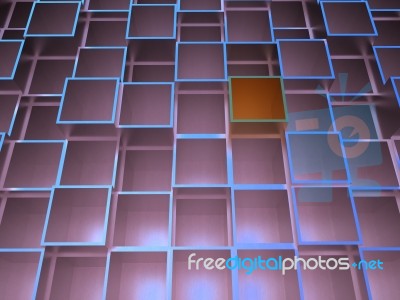 Abstract Squares Stock Image