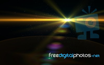 Abstract Sun Burst With Digital Lens Flare Light Background.
Len… Stock Image