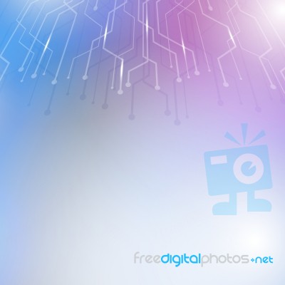 Abstract Technological Background. Structure Square Pattern Backdrop Stock Image