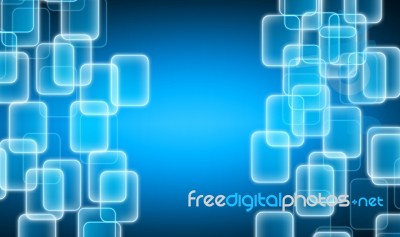 Abstract Technology Background Stock Image