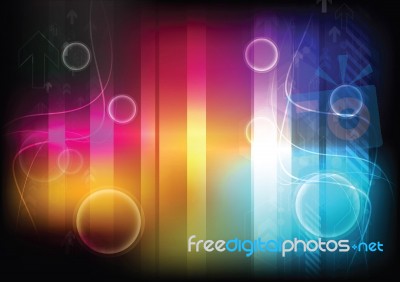 Abstract Technology Background Stock Image