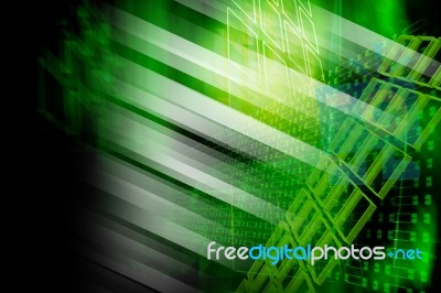 Abstract Technology Background Stock Image