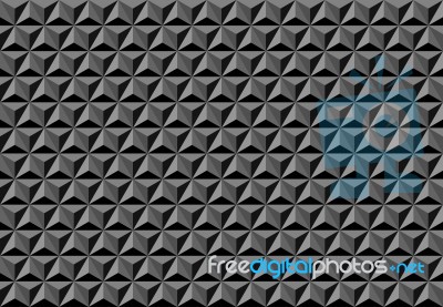 Abstract Triangle Texture Seamless Pattern Black Stock Image