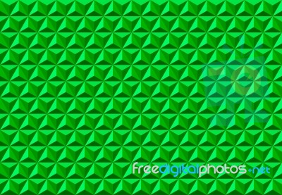 Abstract Triangle Texture Seamless Pattern Green Stock Image