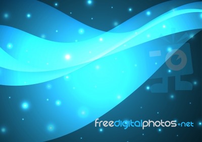 Abstract Wave Background Stock Image