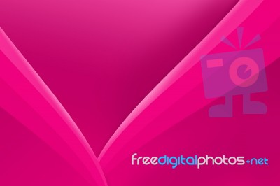 Abstract Wave Background In Pink Stock Image