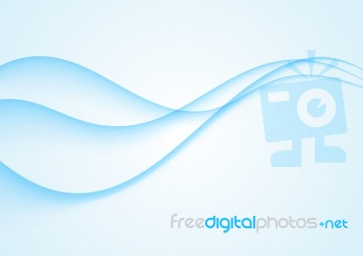 Abstract Wave Line Form  Illustration Background Stock Image