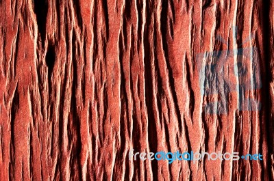 Abstract Wood In Red Stock Photo