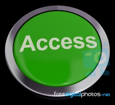 Access Button Stock Image