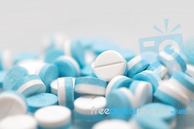 Acetaminophen Or Paracetamol, Medicine Stock Photo