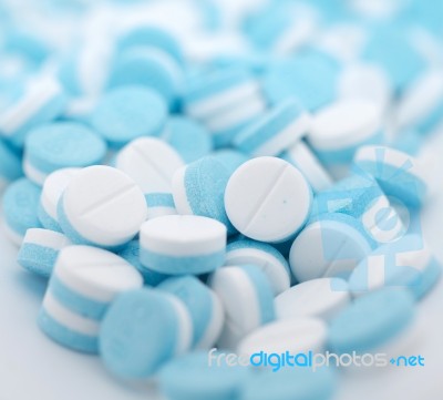 Acetaminophen Or Paracetamol, Medicine Stock Photo