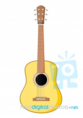 Acoustic Guitar Stock Image