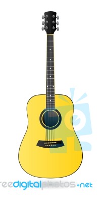 Acoustic Guitar Stock Image