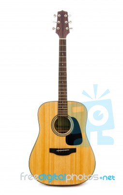 Acoustic Guitar Stock Photo