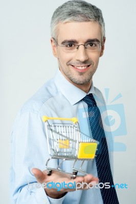 Add To Cart, E-commerce Concept Stock Photo