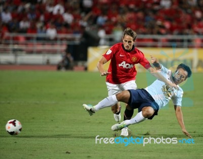 Adnan Januzaj Of Man Utd Stock Photo