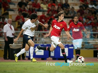 Adnan Januzaj R Of Man Utd Stock Photo