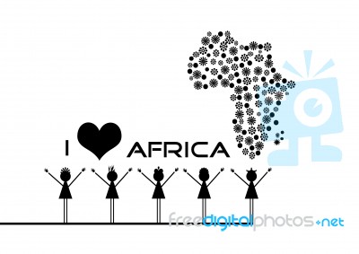 African Children Stock Image